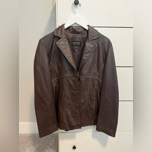 Wilsons Leather Vintage Women's Brown Leather Jacket - Size M